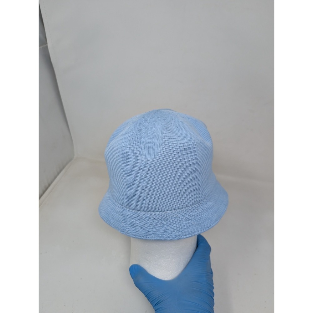 Kangol Unisex Tropic Bin Bucket Hat Cap Blue Size Large Men Women VTG Rap - Picture 3 of 11